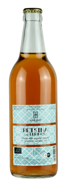 Garalis Retsina of Lemnos Rosé Bio